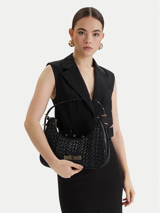 Just Cavalli Just Cavalli Geantă 80RA4BG6 ZSD90 Negru