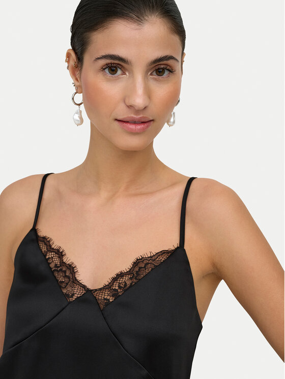 ONLY ONLY Marškinėliai Faraya 15380254 Juoda Regular Fit