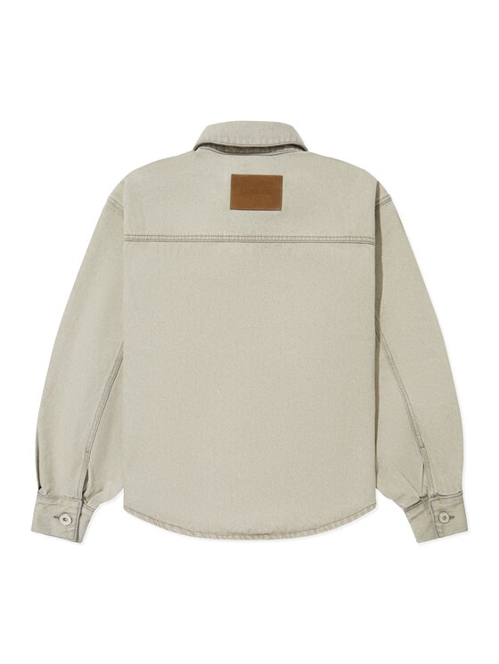 La Mania La Mania Bluzka SHADE Szary Classic Fit