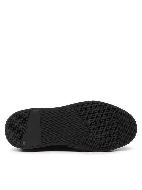 KARL LAGERFELD KARL LAGERFELD Kotníková obuv s elastickým prvkem KL53340 Černá