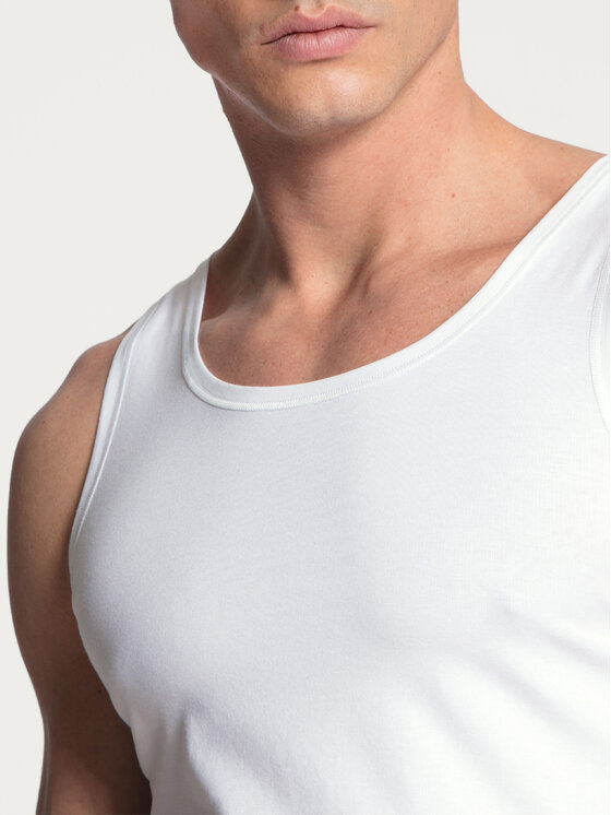 Calida Calida T-Shirt 12090 Biały Regular Fit