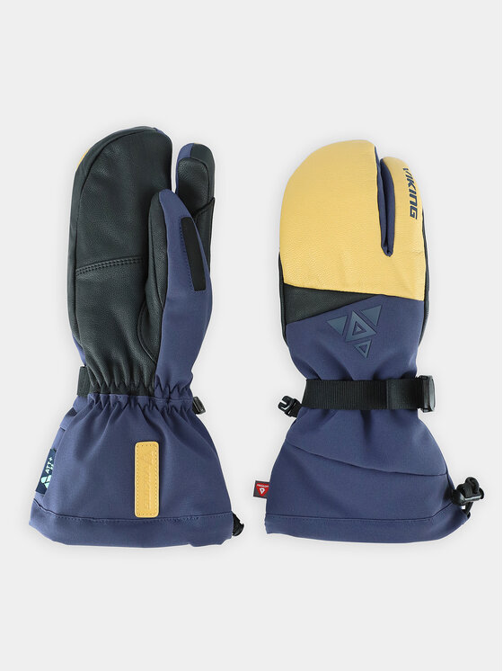 Viking Viking Rękawice narciarskie Norvik Pro Lobster Freeride Granatowy