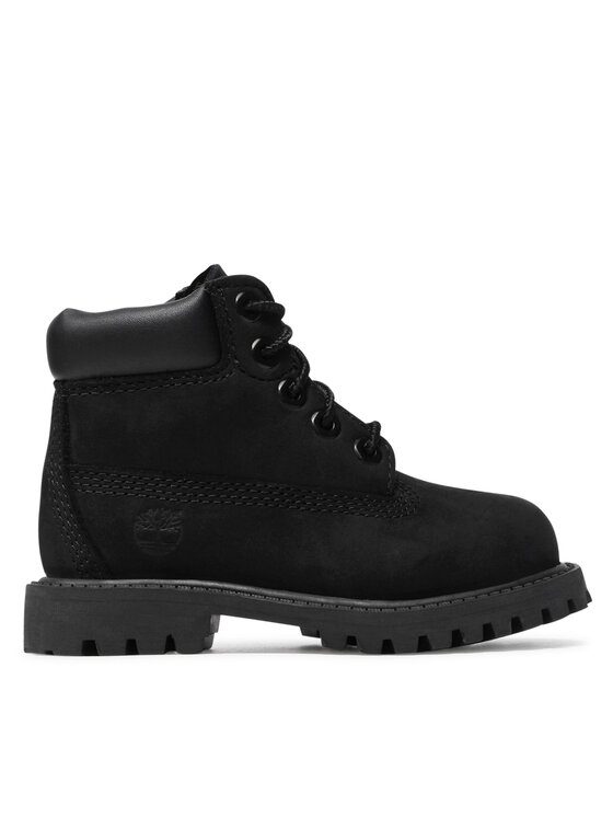 Trappers Timberland 6 In Premium Wp Boot TB0128070011 Black Nubuck