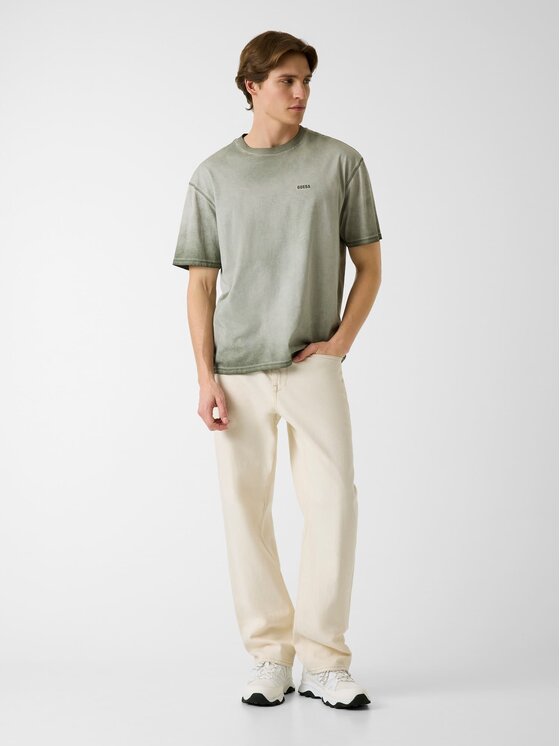 Guess Guess T-Shirt 181815 Zelená Classic Fit