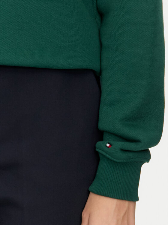 Tommy Hilfiger Tommy Hilfiger Μπλούζα Modern WW0WW43574 Πράσινο Regular Fit
