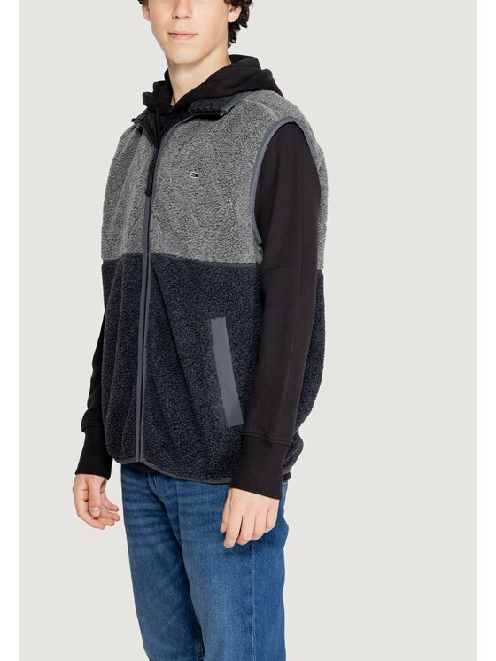 Tommy Jeans Tommy Jeans Smanicato TJM TEDDY ESSENTIAL Nero To Fit