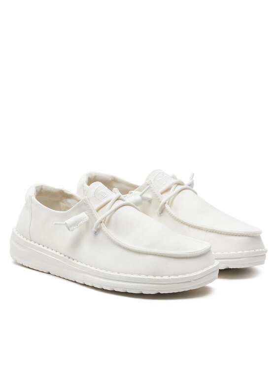 Hey Dude Hey Dude Туфлі Wendy Slub Canvas 40063-100 Білий