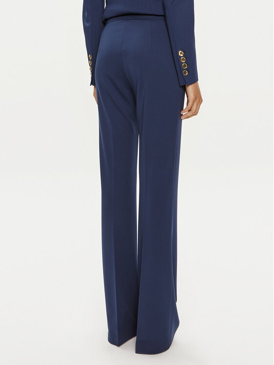 PINKO Pinko Szövet nadrág Hulka 100054 A0HM Sötétkék Regular Fit