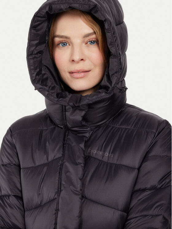 Didriksons Didriksons Μπουφάν χειμωνιάτικο Marion 505408 Μαύρο Regular Fit