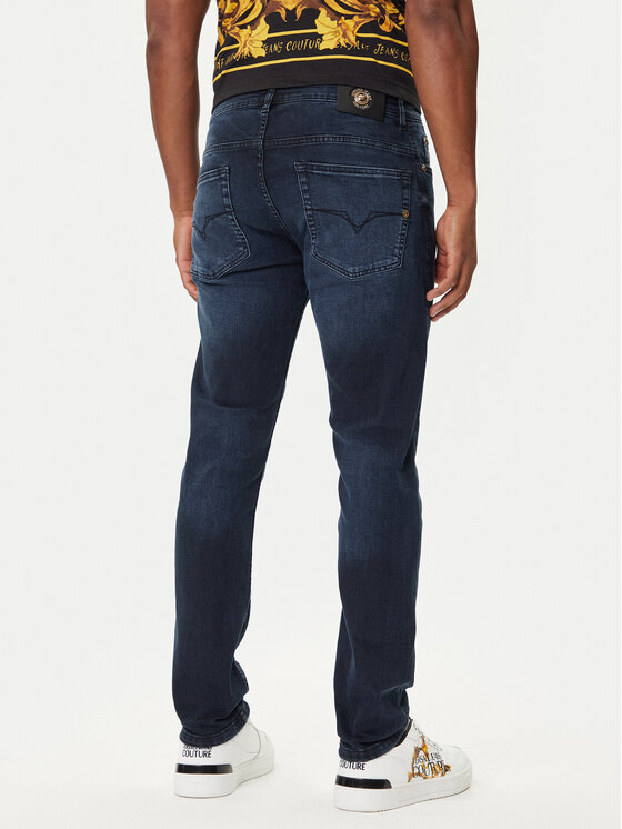 Versace Jeans Couture Versace Jeans Couture Džinsai 79GAB5D0 CDWAB Tamsiai mėlyna Slim Fit