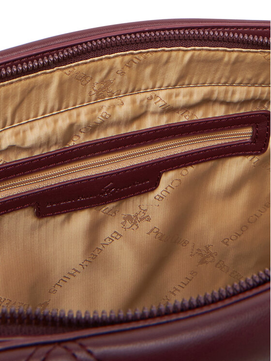 Beverly Hills Polo Club Beverly Hills Polo Club Ročna torba CEO-BHPC-C-010-08 Bordo rdeča