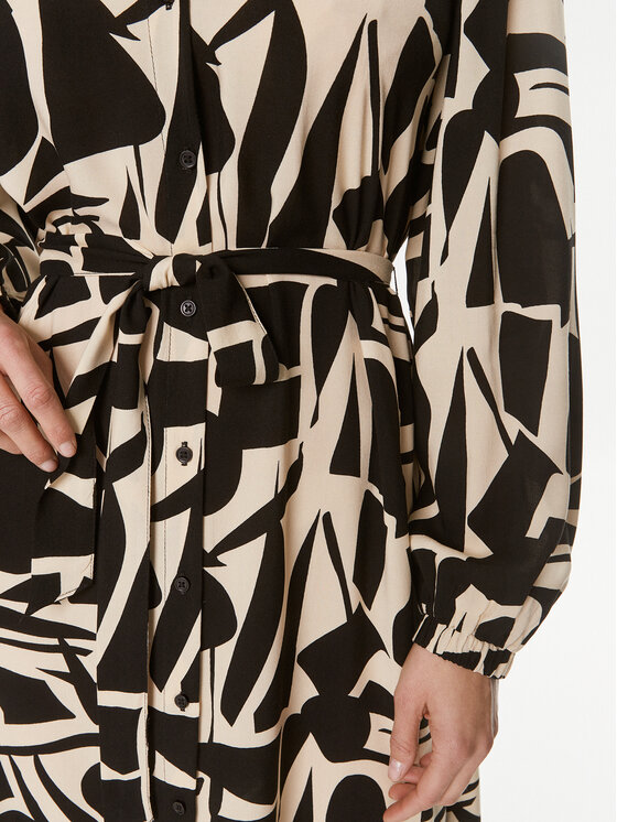 ONLY ONLY Marškinių tipo suknelė Halia 15315986 Juoda Regular Fit