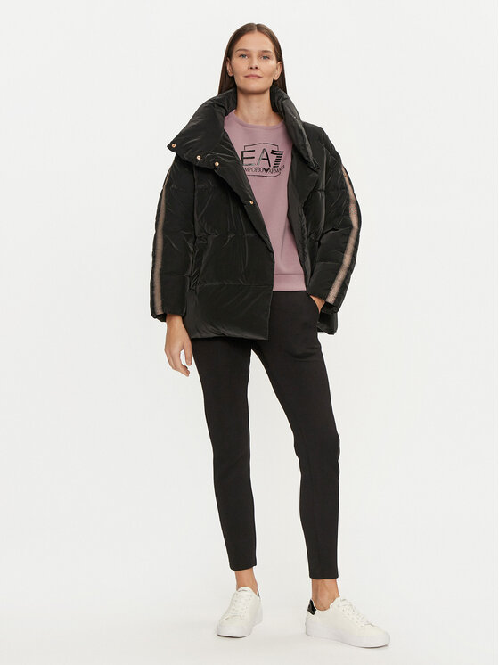 EA7 Emporio Armani EA7 Emporio Armani Зимно яке 6DTK02 TNDMZ 1200 Черен Oversize