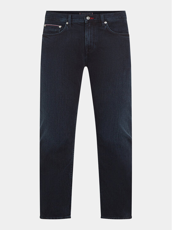 Tommy Hilfiger Tommy Hilfiger Džínsy Denton MW0MW33338 Tmavomodrá Straight Fit