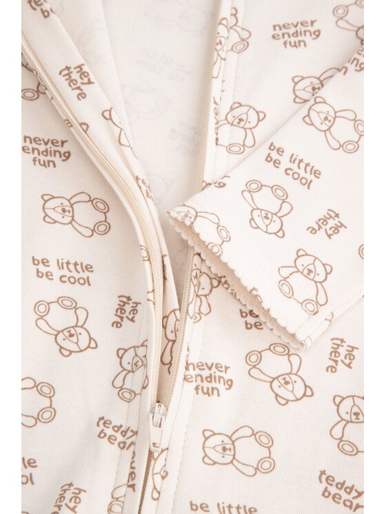 Coccodrillo Coccodrillo Pajac ZC5404204PJS-002 Beżowy Regular Fit