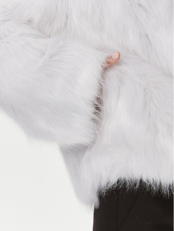 Patrizia Pepe Patrizia Pepe Kožešina 2O0082/E036-W356 Šedá Oversize