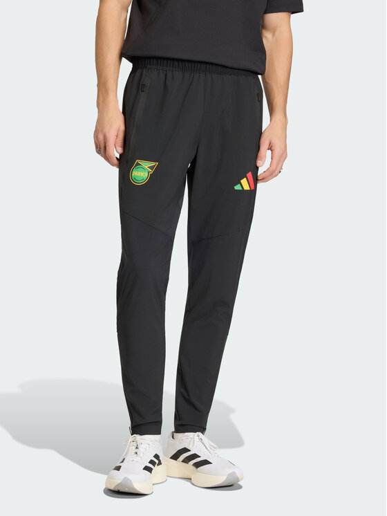 adidas adidas Spodnie materiałowe 165028 Czarny Regular Fit
