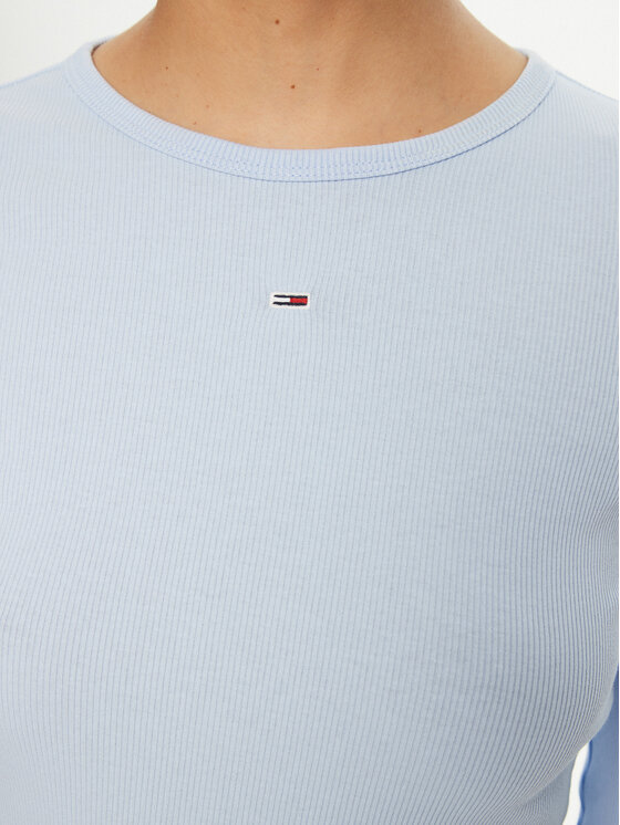 Tommy Jeans Tommy Jeans Särkpluus Essential DW0DW17387 Sinine Slim Fit