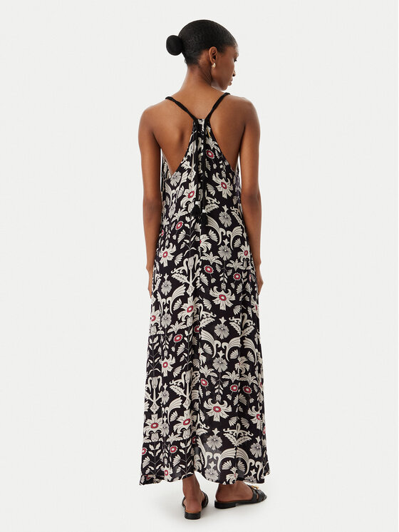 LOLA CASADEMUNT LOLA CASADEMUNT Лятна рокля LS2616027 Черен Regular Fit