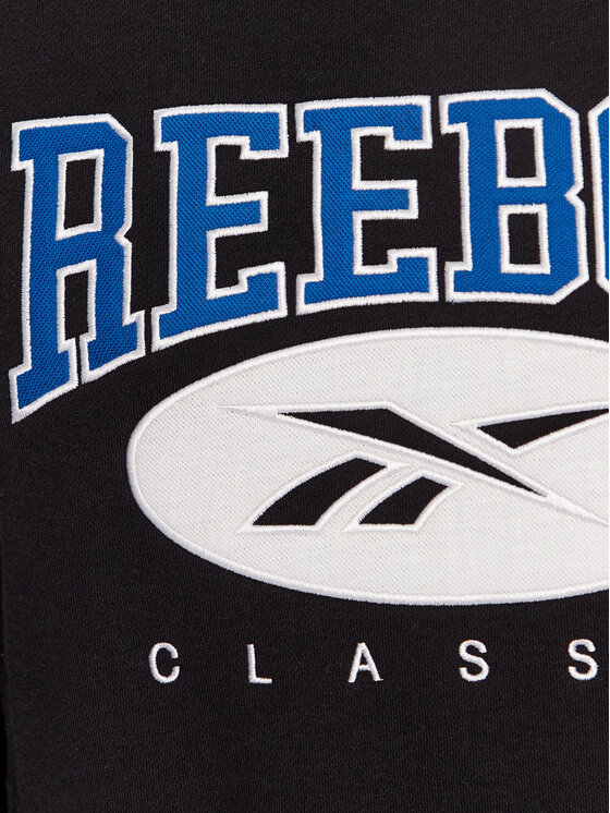 Reebok Reebok Μπλούζα Archive Essentials II0696 Μαύρο Regular Fit
