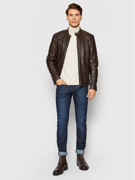 Dolcevita Kamniore 50454926 Beige Slim Fit