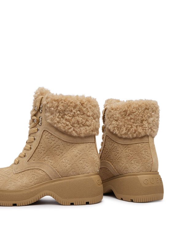 Guess Guess Черевики FLFVIK SUE10 Бежевий