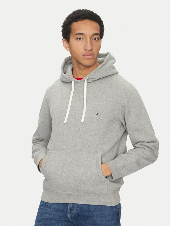 Tommy Hilfiger Tommy Hilfiger Mikina Essential MW0MW37230 Šedá Regular Fit