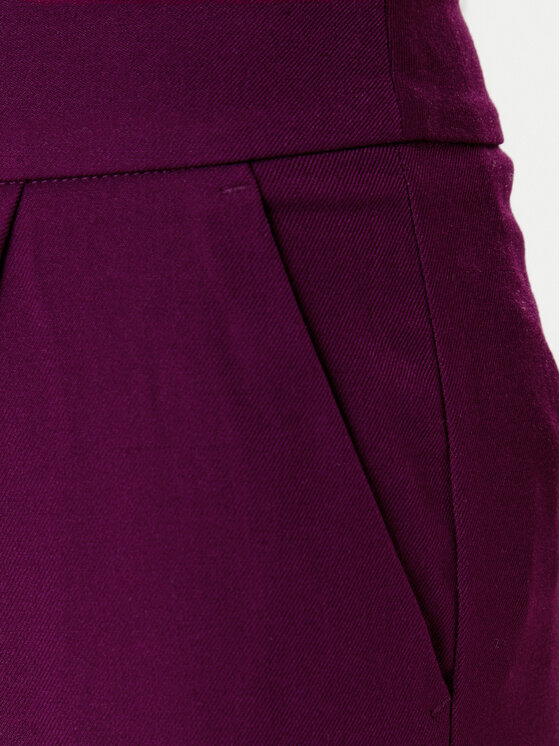 United Colors Of Benetton United Colors Of Benetton Παντελόνι υφασμάτινο 47UPDF07R Μωβ Regular Fit