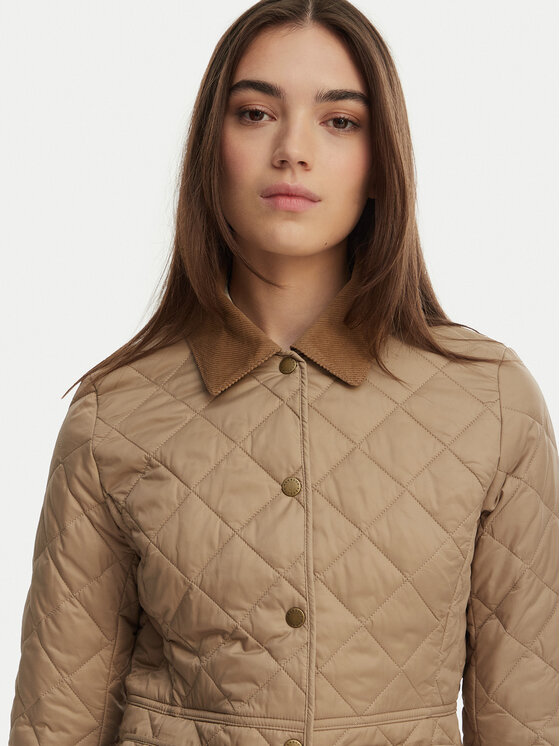 Barbour Barbour Μπουφάν μεταβατικό Deveron LQU1012BE34 Μπεζ Regular Fit