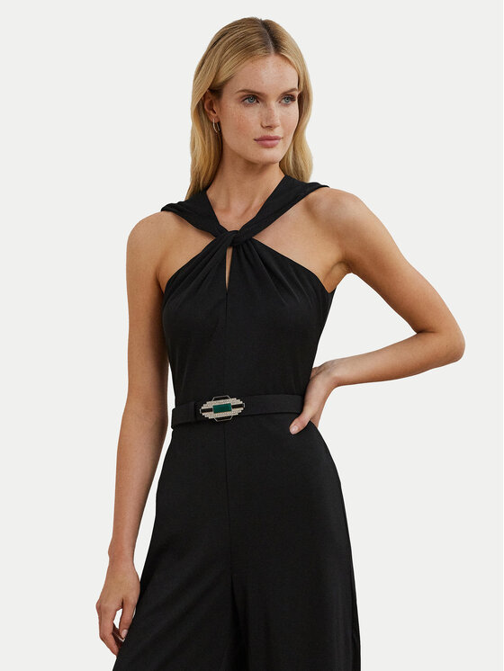 LAUREN RALPH LAUREN LAUREN RALPH LAUREN Kombinezon 200951815001 Črna Wide Leg