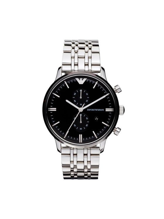 Emporio Armani Uhr AR0389 Silberfarben | Modivo.de 