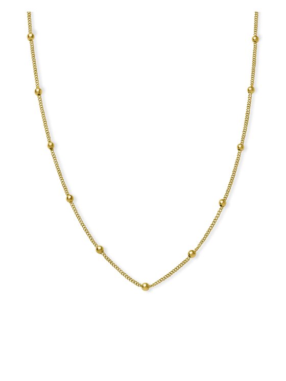 Rosefield Rosefield Naszyjnik Dotted Choker Gold Złoty