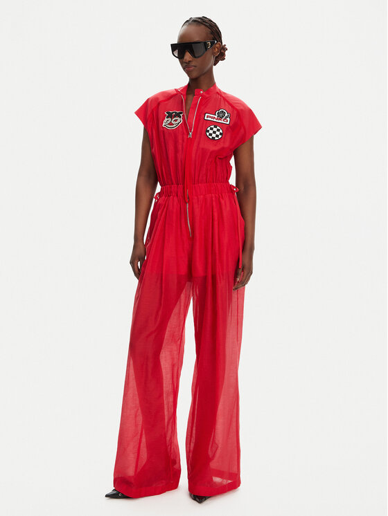 PINKO PINKO Ολόσωμη φόρμα Miguel 105239 A2M7 Κόκκινο Regular Fit