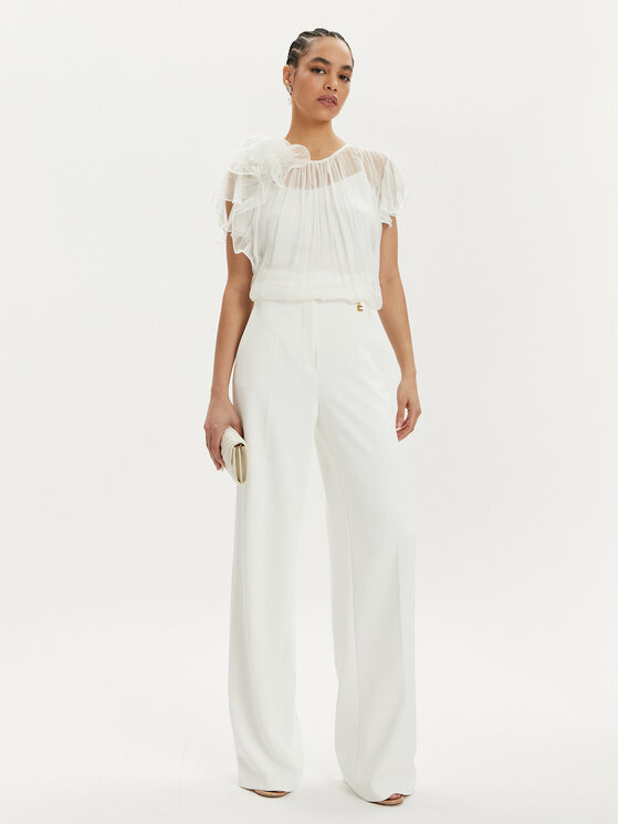Nissa Nissa Palaidinė TOP14978 Balta Regular Fit