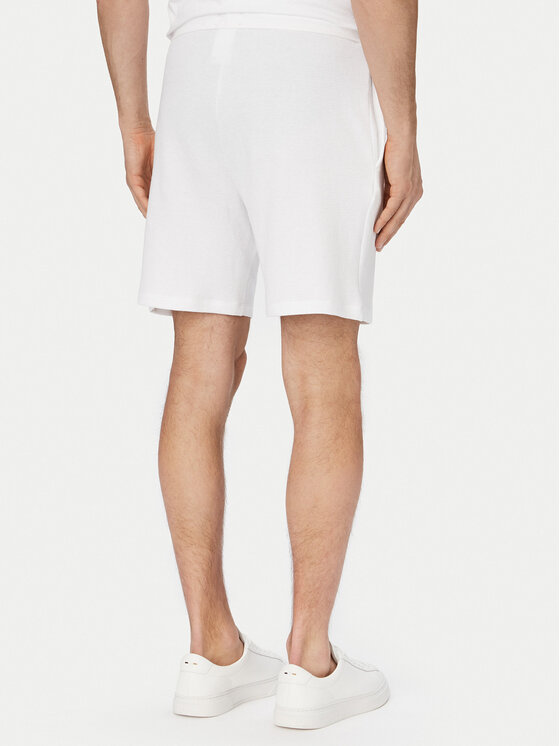 BOSS BOSS Sportovní kraťasy 50535884 Bílá Regular Fit