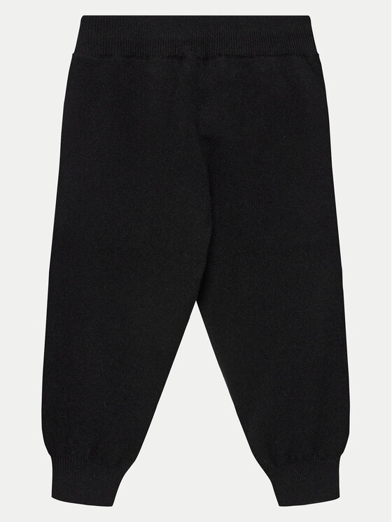 Pangaia Pangaia Donji dio trenerke Recycled Cashmere Crna Relaxed Fit