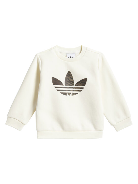 adidas adidas Tepláková souprava KD5824 Béžová Loose Fit