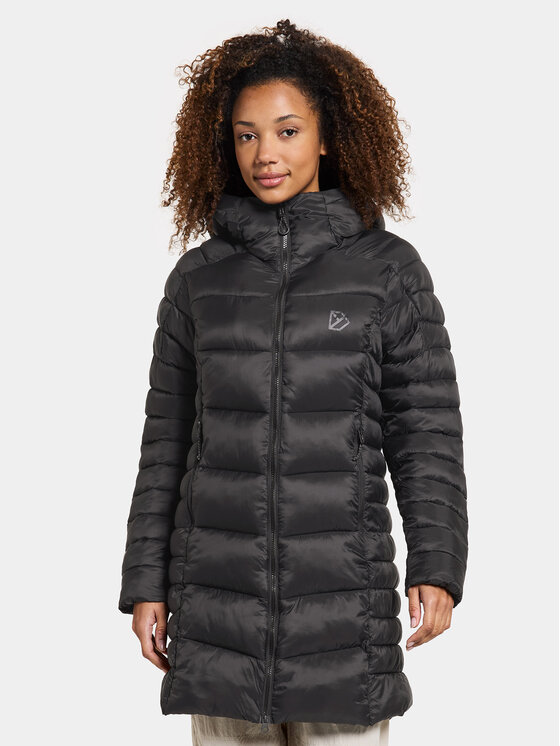 Didriksons Parka Serina Wns Parka 505078 Črna Regular Fit