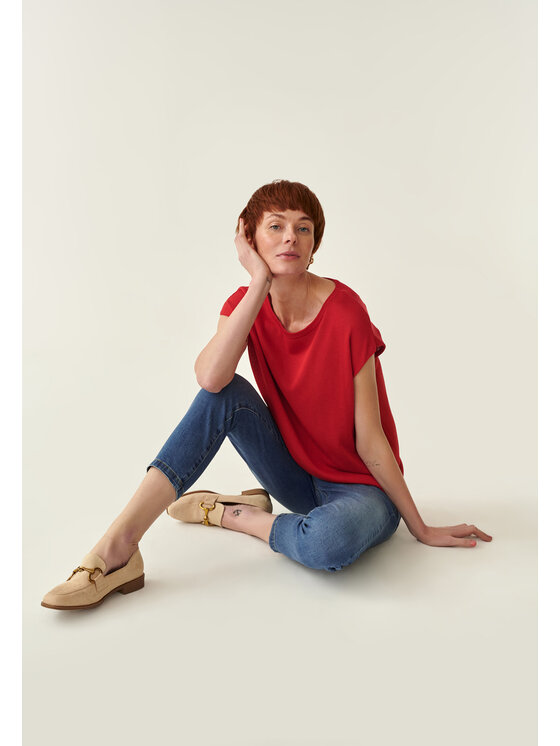 TATUUM TATUUM Blúzka MIPLA Červená Classic Fit