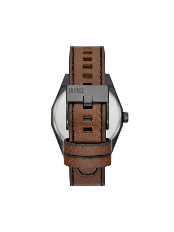 Diesel Diesel Käekell Double Scraper DZ2189 Pruun