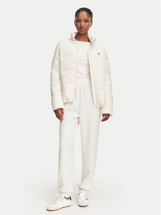 Guess Guess Zimska jakna V4YL03 WFUD0 Kremna Regular Fit