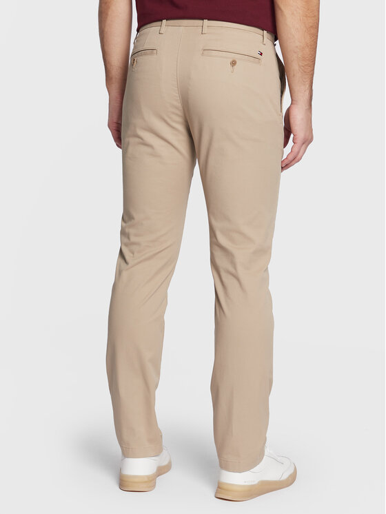 Tommy Hilfiger Tommy Hilfiger Pantaloni chino Core Denton MW0MW28884 Bej Straight Fit