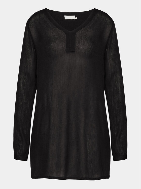 Kaffe Kaffe Tunika Amber 501038 Schwarz Regular Fit