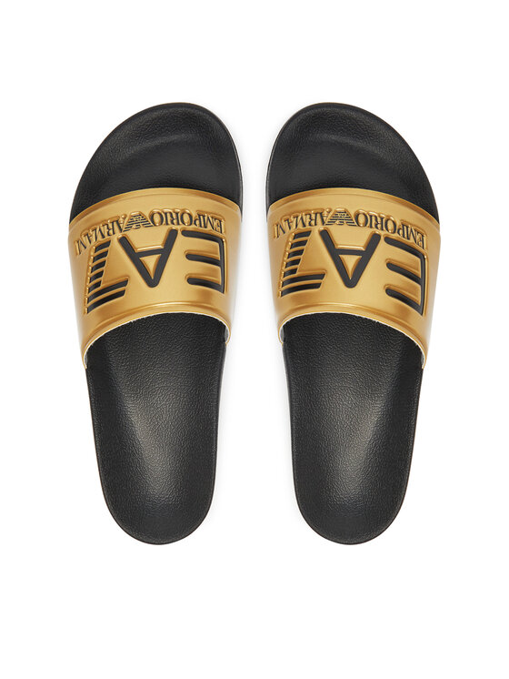 EA7 Emporio Armani EA7 Emporio Armani Klapki 7X000108 AF15118 MZ097 Złoty