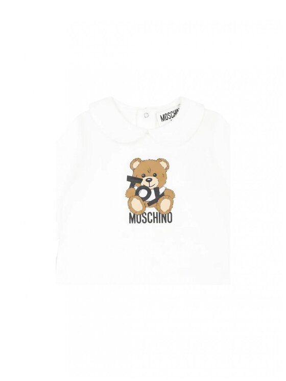 LOVE MOSCHINO LOVE MOSCHINO Completo body e tutina mut048_lca19_10101 Bianco