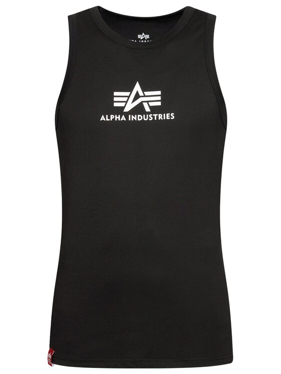 Alpha Industries Alpha Industries Tank top Basic 126566 Čierna Regular Fit
