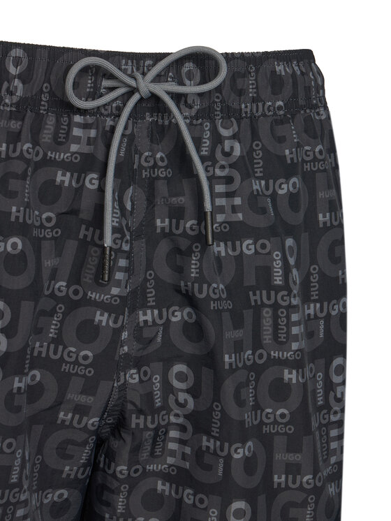 HUGO HUGO Плувни шорти Rik 50533795 Сив Regular Fit