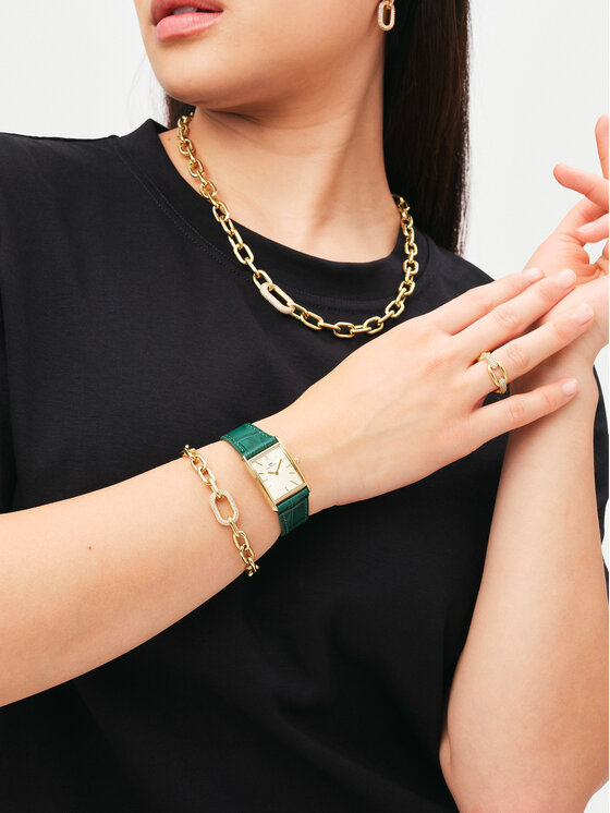 Daniel Wellington Daniel Wellington Orologio Bound Crocodile DW00100695 Verde
