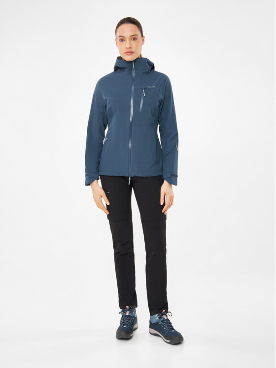 Viking Viking Kurtka softshell Trek Pro 2.0 Lady Granatowy Regular Fit