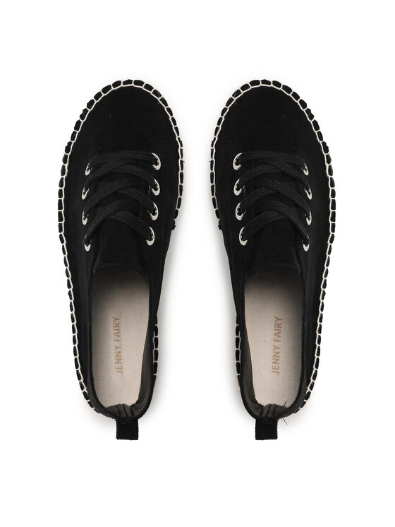 Jenny Fairy Jenny Fairy Espadrilles HZF098-01 Schwarz